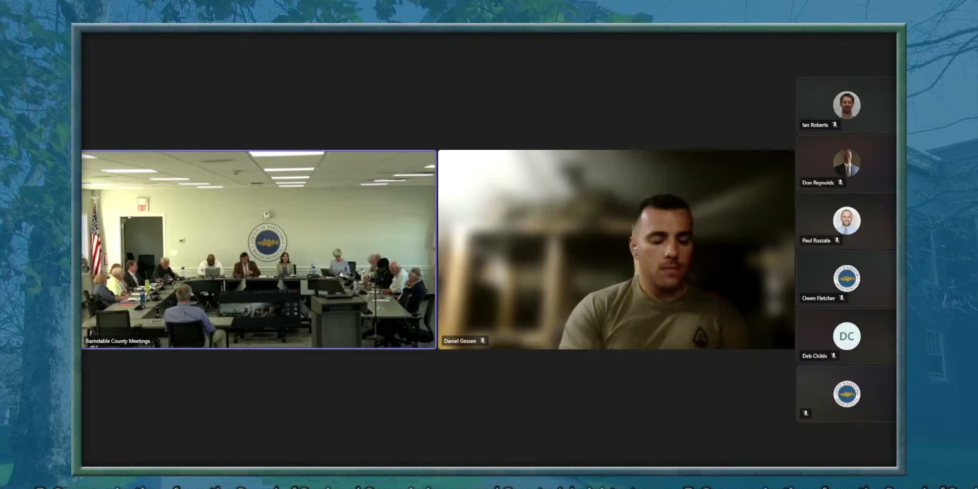 A cropped version of the Falmouth Enterprise logo over a map of Cape Cod with the Upper Cape towns of Falmouth, Bourne, Mashpee, and Sandwich highlighted